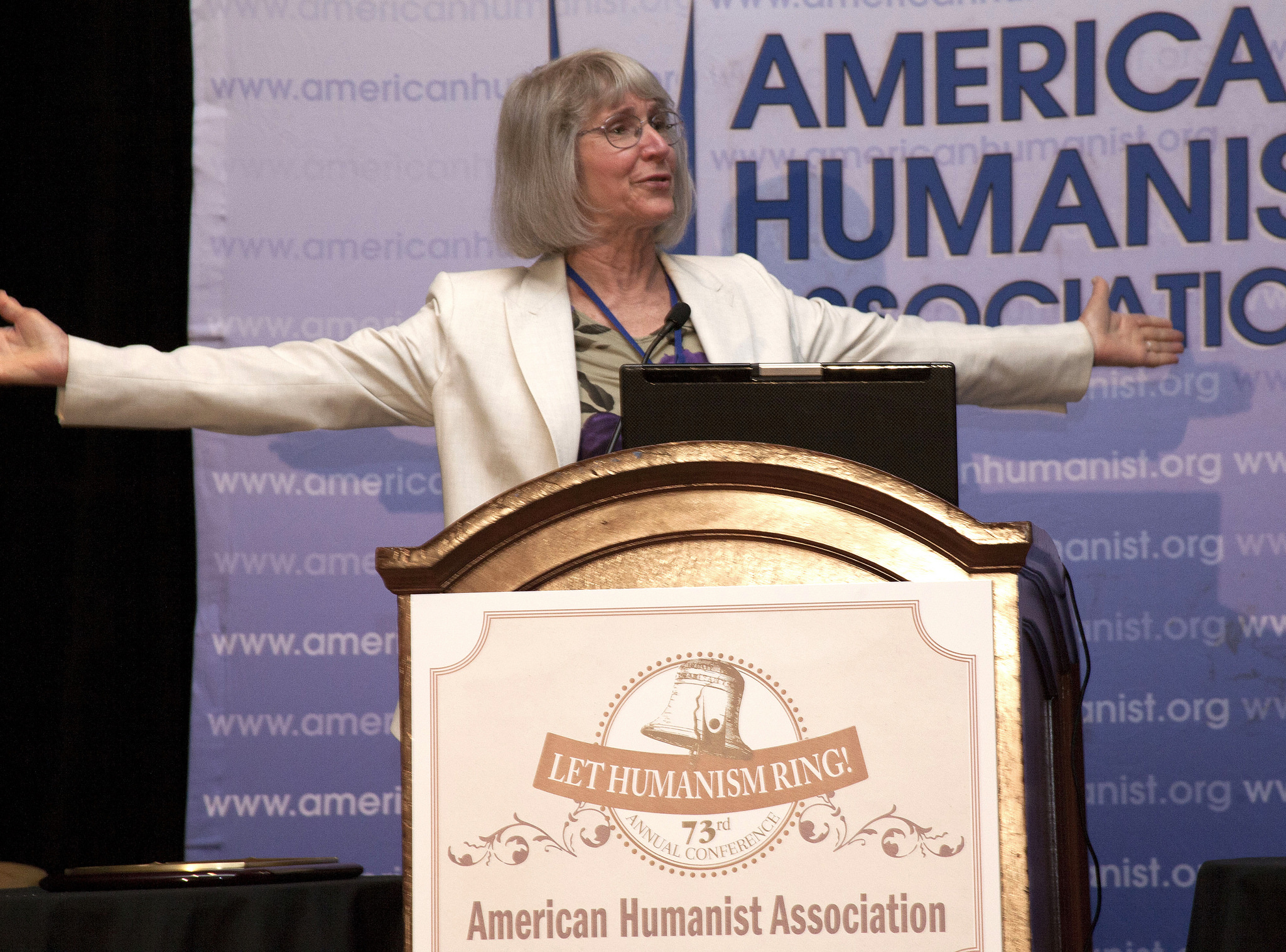 Eugenie Scott, Humanist Lifetime Achievement Award  recipient